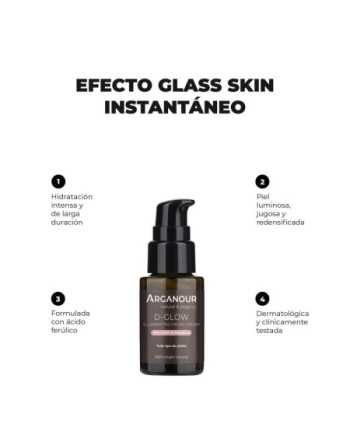 D-Glow - Crema facial iluminadora